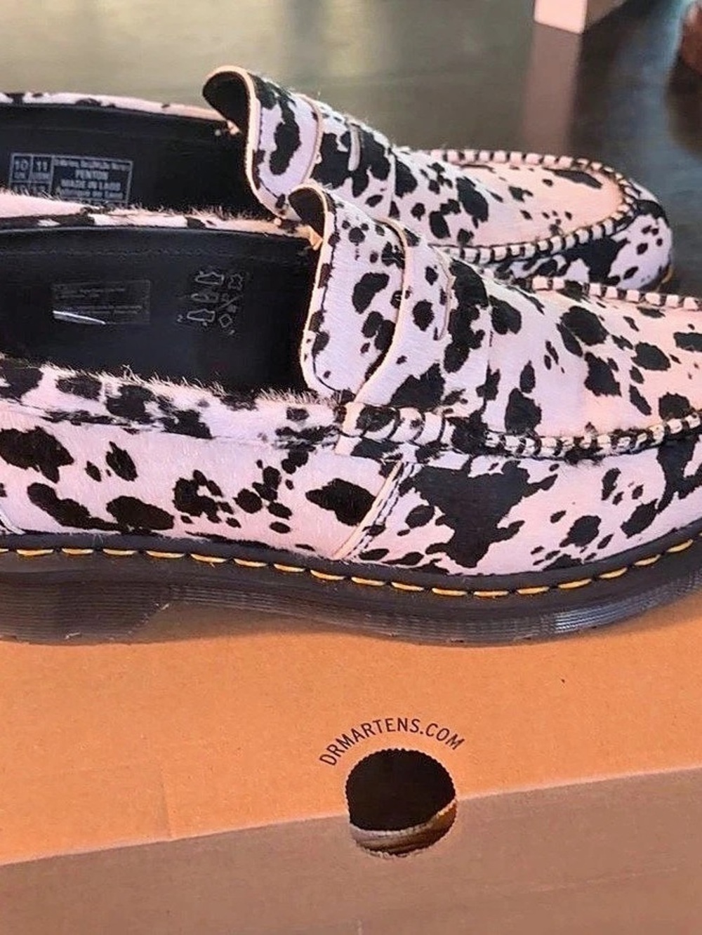 Dr. Martens Penton Loafer Dalmatian Print